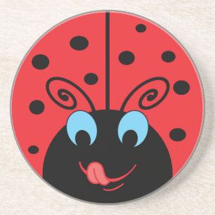 Posavasos De Arenisca Ladybug