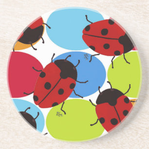 POSAVASOS DE ARENISCA LADYBUGS