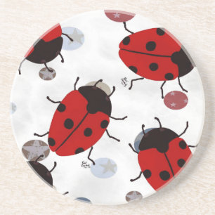 POSAVASOS DE ARENISCA LADYBUGS