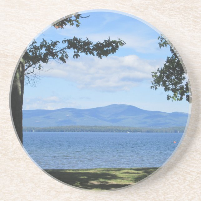 Posavasos De Arenisca Lago Winnipesaukee (Frente)