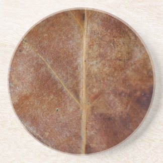 Posavasos De Arenisca Leaf Coaster