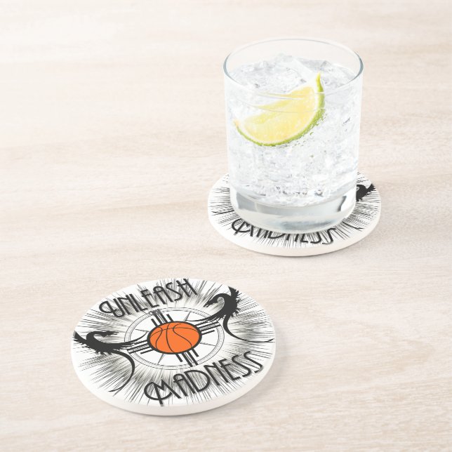 Posavasos De Arenisca Liberar la luz de los dragones de locura (Lado)