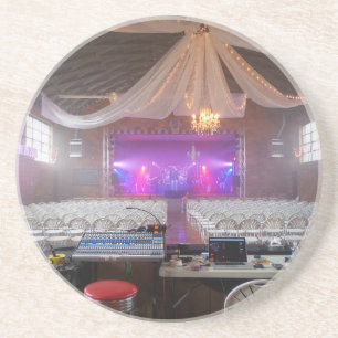 Posavasos De Arenisca Listo para un concierto