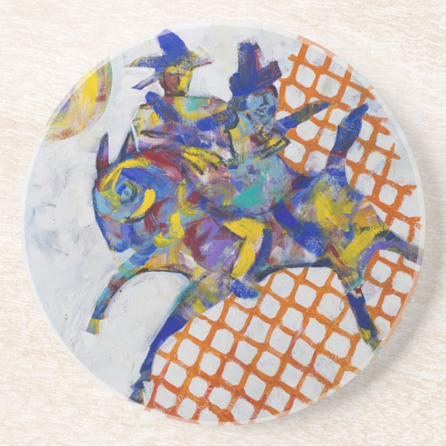 Posavasos De Arenisca Llamada de Heyoka (Frente)