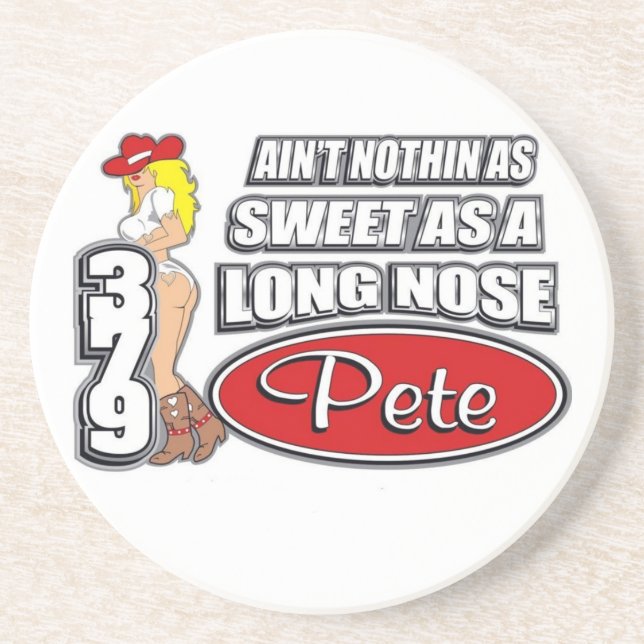 Posavasos De Arenisca Long Nose Pete (Frente)