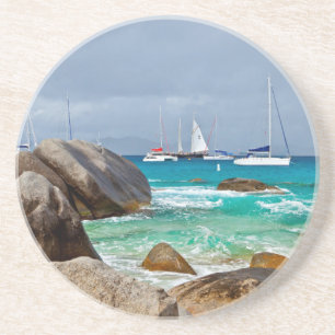 Posavasos De Arenisca Los Baños, Virgin Gorda, Islas Vírgenes Británicas