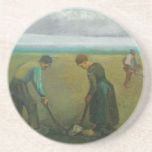 Posavasos De Arenisca Los campesinos o los granjeros de Van Gogh que
