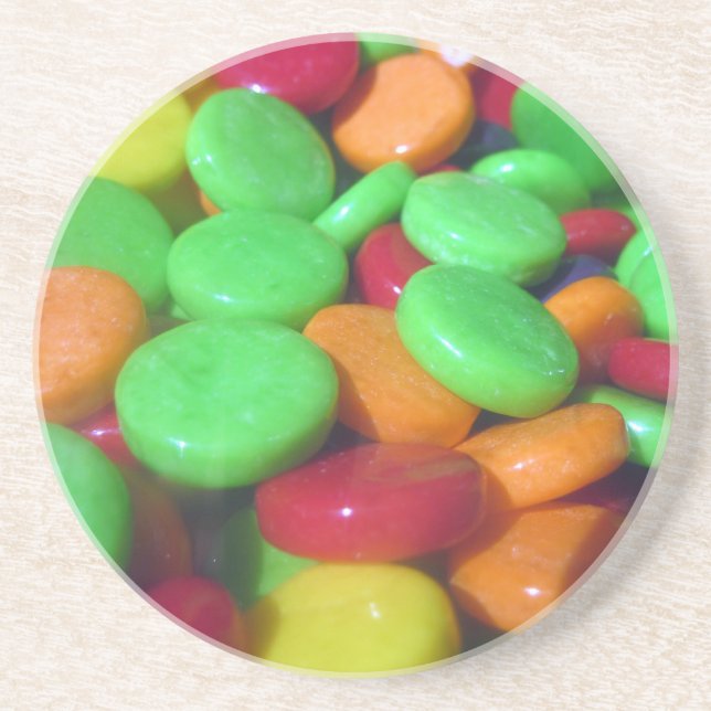 Posavasos De Arenisca Love Candy (Frente)