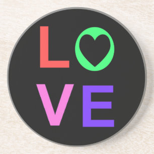 Posavasos De Arenisca Love Coaster