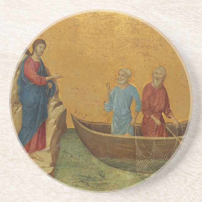 Posavasos De Arenisca Lucas 5:4 (Frente)