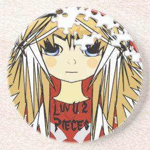 Posavasos De Arenisca Luv U 2 Pieces Chicas Anime