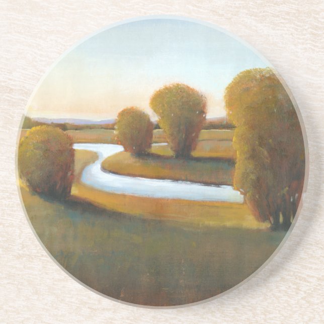 Posavasos De Arenisca Luz de la tarde V (Frente)