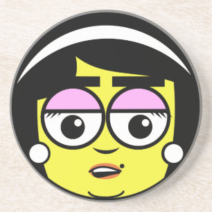 Posavasos De Arenisca Mama Face