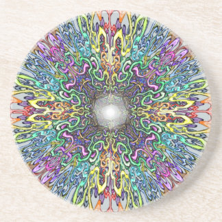 Posavasos De Arenisca Mandala