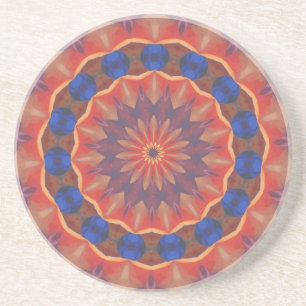 Posavasos De Arenisca Mandala de Diversidades Infinitas