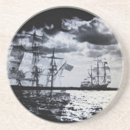 Posavasos De Arenisca Mares oscuros