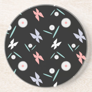 Posavasos De Arenisca Mariposas