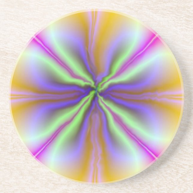 Posavasos De Arenisca Medio de la tormenta (Frente)