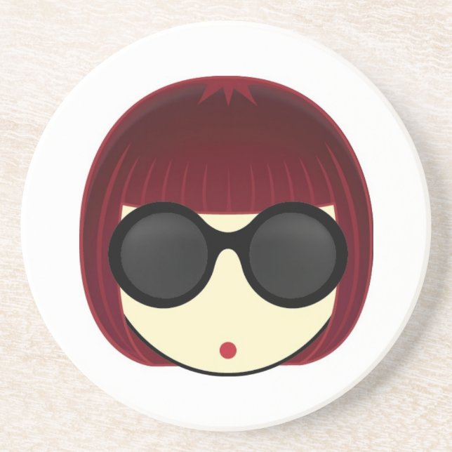 Posavasos De Arenisca MEGUMI•Práctico de costa de O (Frente)