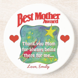 Posavasos De Arenisca Mejor Premio a la Madre