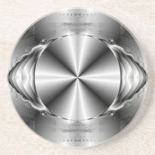 Posavasos De Arenisca Metalizado