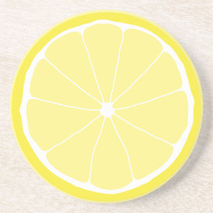 Posavasos De Arenisca Meyer Lemon beber tostadora, limón arte de la coci