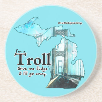 Posavasos De Arenisca Michigan Troll Coaster