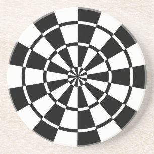 Posavasos De Arenisca Mod Dartboard