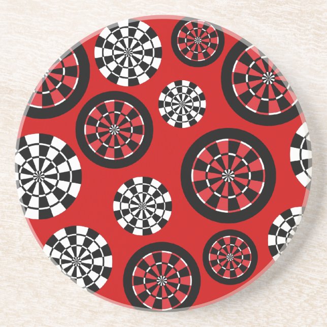 Posavasos De Arenisca Mod Dartboards (Frente)