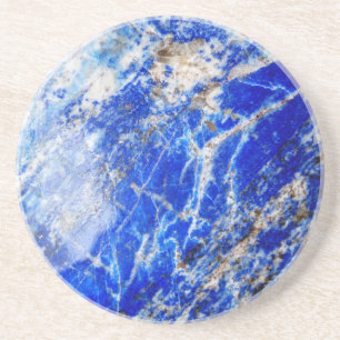 Posavasos De Arenisca Moda Piedra moderna de mármol azul