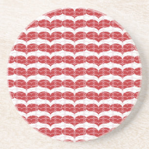 Posavasos De Arenisca Modelo 2 del corazón