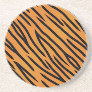 Posavasos De Arenisca Modelo de la raya del tigre