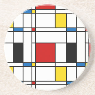 Posavasos De Arenisca Modelo de Stijl