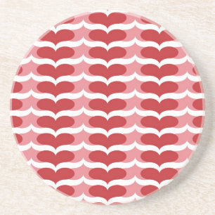 Posavasos De Arenisca Modelo del corazón