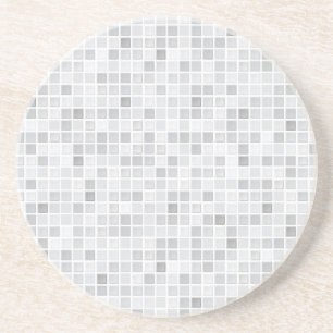 Posavasos De Arenisca Modelo gris de las tejas