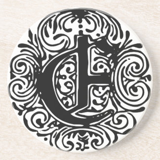 Posavasos De Arenisca Monarquia "E"