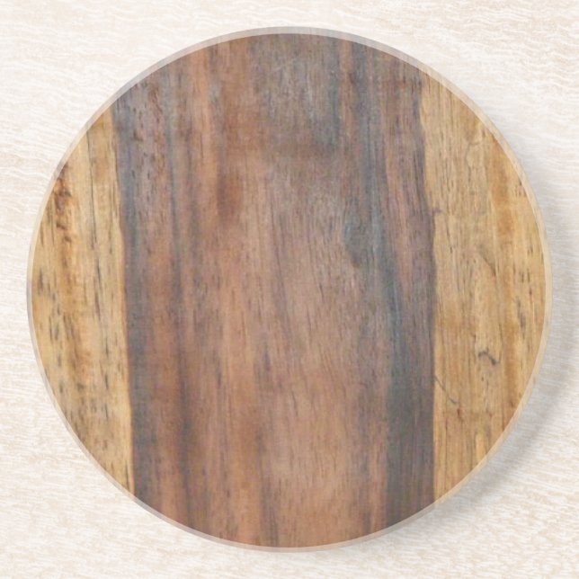 Posavasos De Arenisca Monasterio de arenisca granulada de madera (Frente)