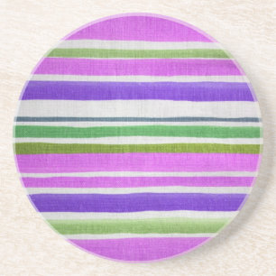 Posavasos De Arenisca Monasterio de piedra arenisca a rayas multicolor