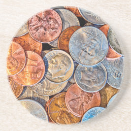 Posavasos De Arenisca Moneda acuñada