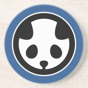 Posavasos De Arenisca Mono panda