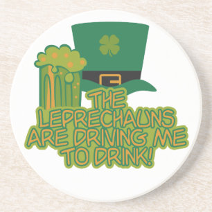 Posavasos De Arenisca Monstruo de Leprechaun
