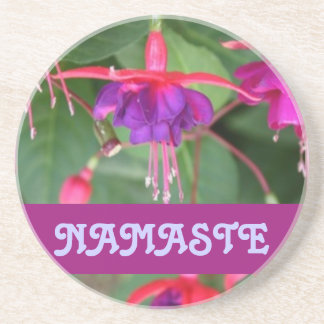 Posavasos De Arenisca Monstruo de NAMASTE fuschia