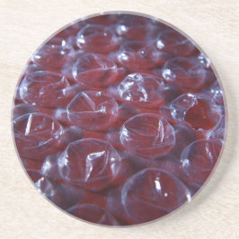 Posavasos De Arenisca Monstruo de piedra arenisca con envoltorio roto