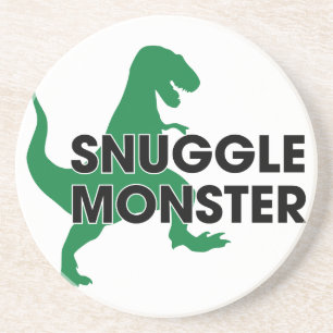 Posavasos De Arenisca Monstruo del Snuggle