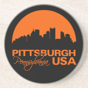 Posavasos De Arenisca Monstruo PITTSBURGH