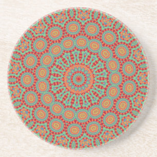 Posavasos De Arenisca Monstruo Rosa del desierto