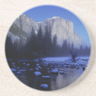 Posavasos De Arenisca Montaña El Capitan, Parque Nacional Yosemite,