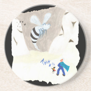 Posavasos De Arenisca Montaña Ice Wasp