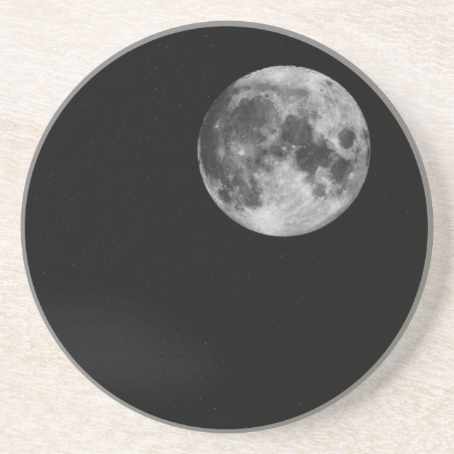 Posavasos De Arenisca Moon Coaster (Frente)
