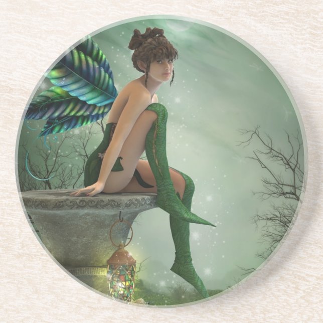 Posavasos De Arenisca Moonlight Fairy (Frente)